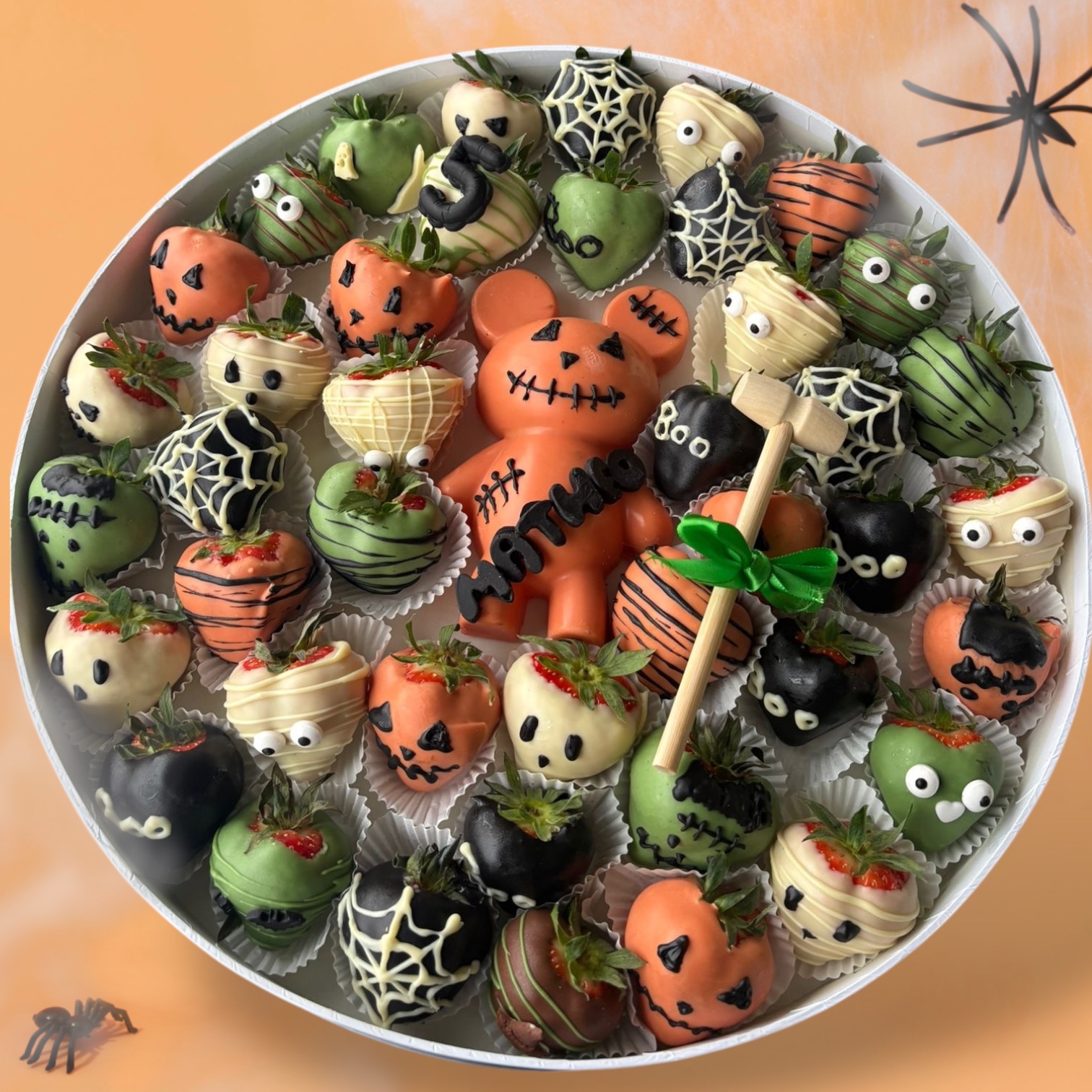 Guľatý podnos XL Halloween